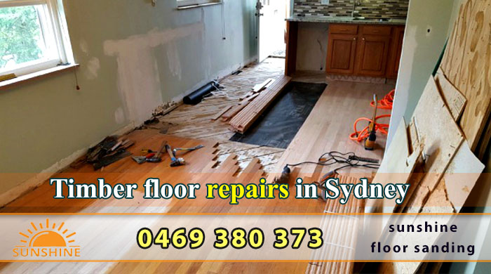 Timber floor repairs in Sydney + [Sanding and Polishing]